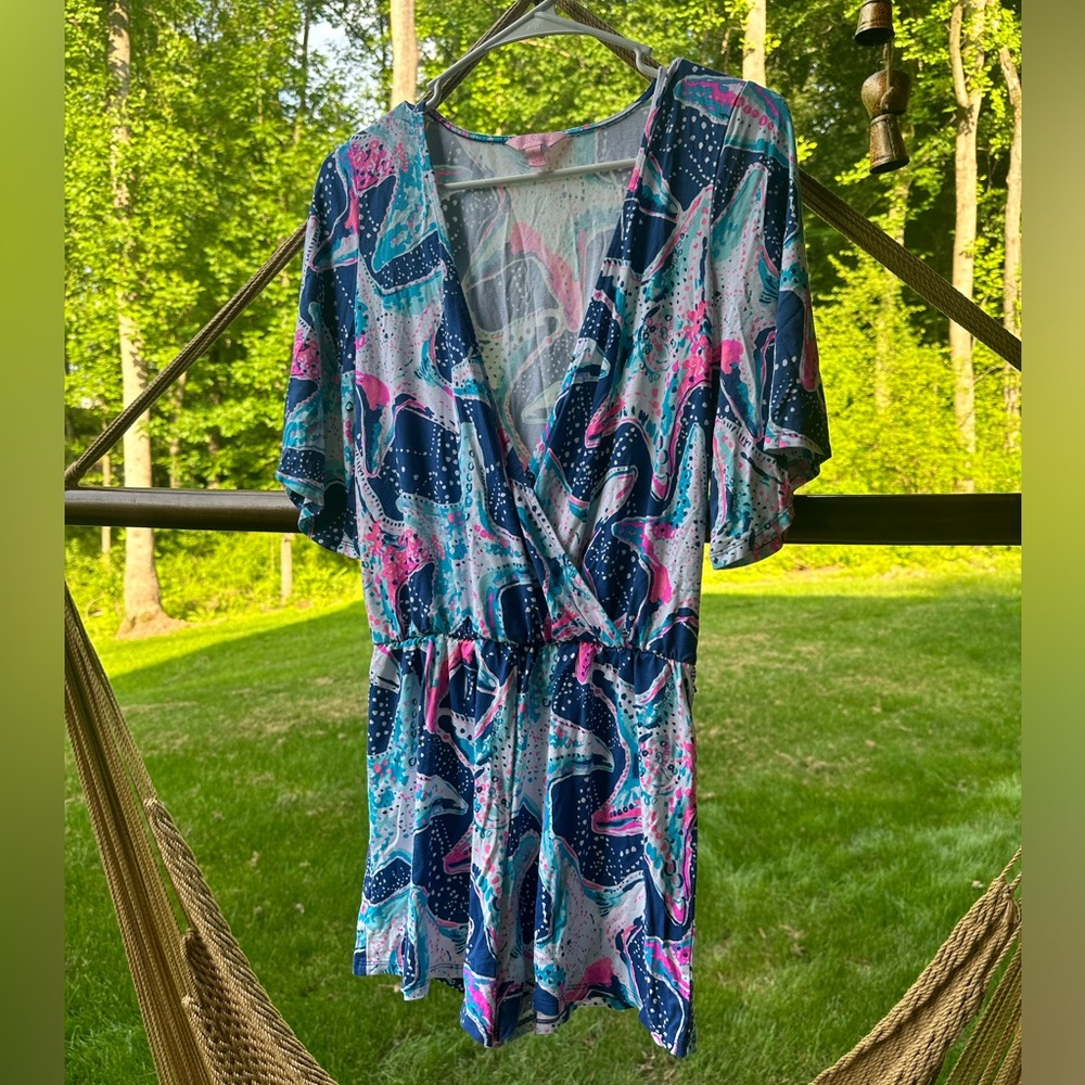 Lilly Pulitzer starfish  romper